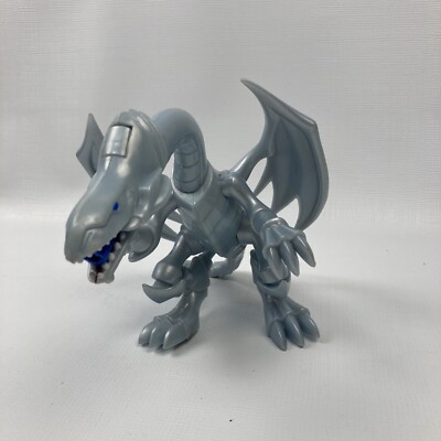 1996 Blue Eyes White Dragon Mattel Yu-Gi-Oh  Kazuki Takahashi Action Figure Toy-image