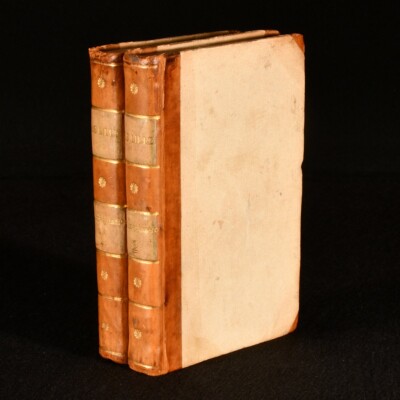 1806 2Vols L'Imagination Poeme Jacques Delille First Edition Half Calf-image