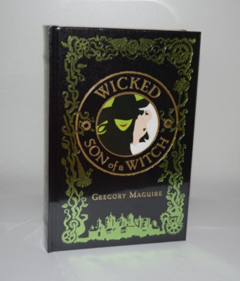 New Wicked/Son of a Witch Gregory Maguire Sealed Leather Bound Collectible-image