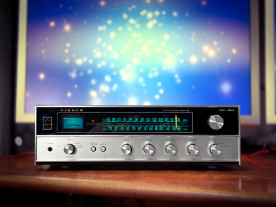 FISHER 122 🌈RaRe🌈 Classic Vintage Stereo Receiver-image