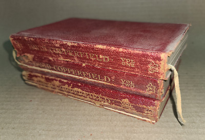 RARE 1899 “David Copperfield” 3-Volume Set by Charles Dickens – J.M. Dent Publis-image