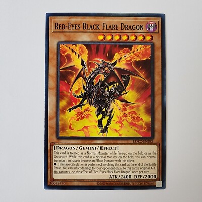 Red-Eyes Black Flare Dragon - LDK2-ENJ02 - Unlimited - NM - 2024 - Yugioh-image