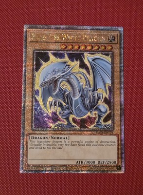 YGO Blue-Eyes White Dragon Quarter Century Secret BANDAI ART Stampede RA04-EN108-image