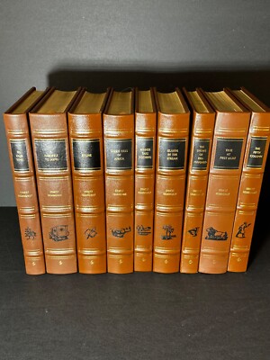 Easton Press Leather Ernest Hemingway 18 Volume Collector's Edition Book Set -image