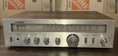 Fisher stereo receiver model MC-2000 AS-IS PARTS REPAIR EB-10389-image