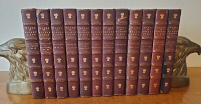 The Works of Eugene Field 12 Volumes Complete 1904-1905 Rare Complete Set!-image