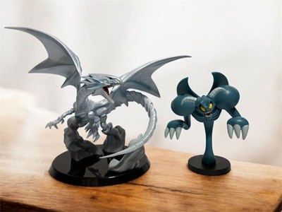 Yu-Gi-Oh! Blue-Eyes White Dragon & Toon Summoned Skull Figure Ichiban Kuji-image