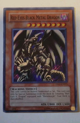 Red Eyes Black Metal Dragon - PP01-EN015 - Super Rare Unlimited Ed Yugioh LP-image