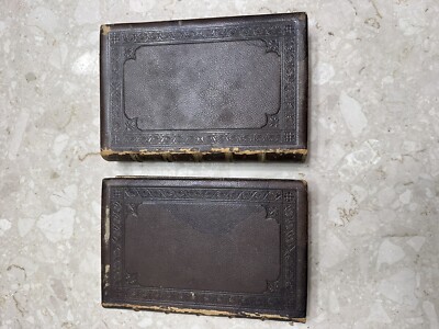 The Life Of Christ In 2 Volumes Frederic W Farrar Leather Bound-image