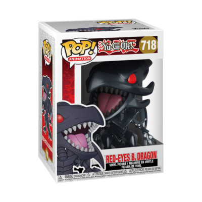 Funko Pop! Vinyl: Yu-Gi-Oh! - Red-Eyes Black Dragon #718-image
