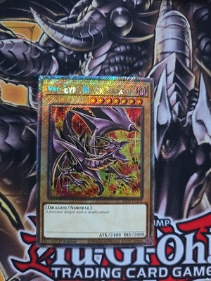 Yugioh! Red-Eyes Black Dragon (8th Art) - RA04-EN109 - Platinum Secret Rare-image