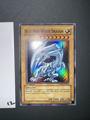 Yugioh x1 Blue-Eyes White Dragon DPKB-EN001 Super Rare 1st Edition-image