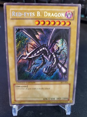 Red Eyes B. Dragon - BPT-005 - Secret Rare - Limited Edition Yugioh-image