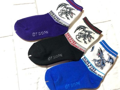 Yu-Gi-Oh! Red Eyes Black Dragon Blue White 3 Pairs-image