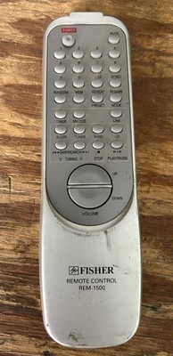 Fisher REM-1500 Remote Control  - Original owner works perfectly - Free Shipping-image