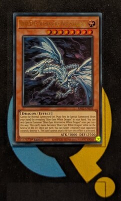 RA02-EN010 Blue-Eyes Alternative White Dragon Ultra Rare 1st Edition YuGiOh-image