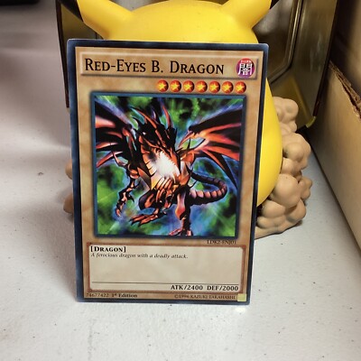 Yu-Gi-Oh! TCG Red-Eyes B. Dragon Legendary Decks II LDK2-ENJ01 1st Edition (649)-image
