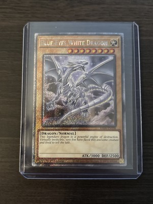 Yu-Gi-Oh! TCG Blue Eyes White Dragon RA 04-EN108 In Excellent Condition ￼-image