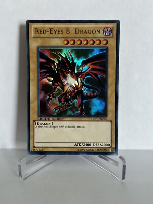 Yugioh Red-Eyes B. Dragon LC01-EN006 Ultra Rare Limited Edition - NearMint-image