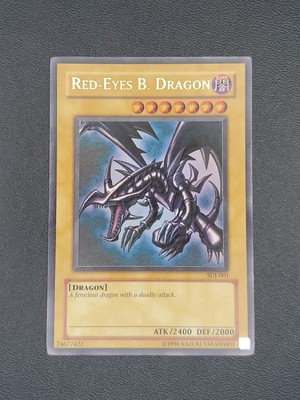 Red-Eyes B. Dragon - SDJ-001 - Ultra Rare - Unlimited Edition Yugioh 008-image
