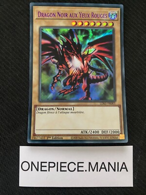 Yu-Gi-Oh! Red-Eyed Black Dragon LDS1-FR001 1st Ultra Rare Purple-image