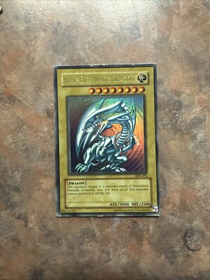 Yu-Gi-Oh! TCG Blue-Eyes White Dragon Kaiba SDK-001 Unlimited Ultra Rare-image
