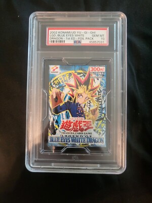 2002 KONAMI/UD YU-GI-OH! LGD./BLUE EYES WHITE DRAGON - 1ST EDITION - FOIL...-image