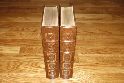 Seventy Years of Life and Labor - Gompers, Easton Press 1992, 2 Vols SET Leather-image