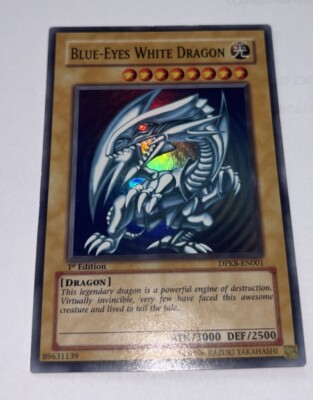 Yu-Gi-Oh - BLUE-EYES WHITE DRAGON - DPKB-EN001 - Super - LP F-image
