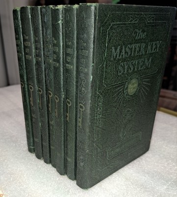 The Master Key System  CHARLES F. HAANEL  1919 Complete Set Of 7 Volumes-image