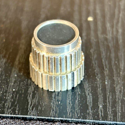 Vintage HH Scott 341 stereo receiver Volume Balance Source Select knob-image