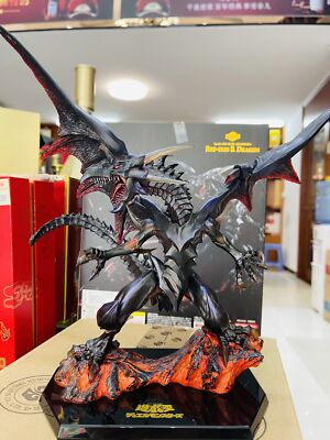 Anime MegaHouse Yu-Gi-Oh Red Eyes Black Dragon PVC Figure Statue NEW IN STOCK-image
