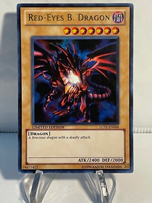 Yugioh Red-Eyes B. Dragon LC01-EN006 Ultra Rare Limited Edition -image