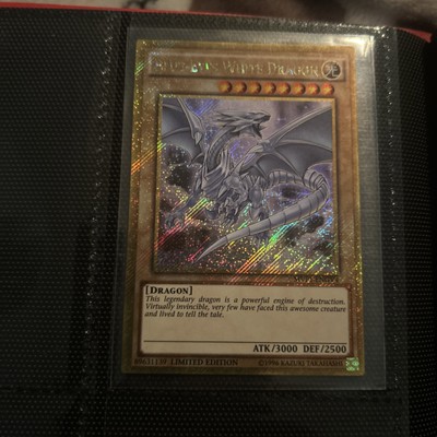 Blue-Eyes White Dragon Gold Secret Rare)MVP1-ENGV4! Dark Side of Dimensions NM!-image
