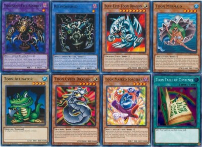 Yugioh Maximillion Pegasus Toon Deck - Blue-Eyes Dark Magician Girl- Table - NM-image