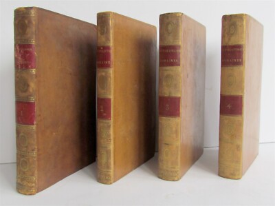 1796 SET of 4 HISTORY of REVOLUTIONS in ROMAN REPUBLIC in FRENCH antique-image