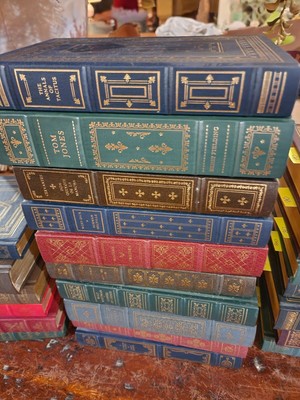 35 Franklin Leather Bound Library Book Set-image