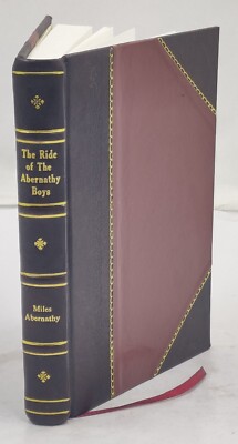 The ride of the Abernathy boys 1911 by Miles Abernathy  [Leather Crafted]-image