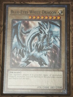Yugioh! Blue-Eyes White Dragon (LOB art) - LDK2-ENK01  - Common - Unlimited Edit-image