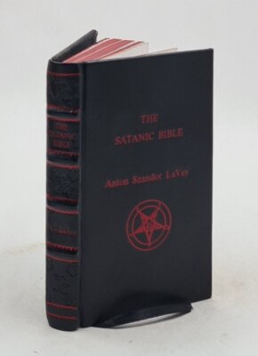 The Satanic Bible By La Vey, Anton [Premium Leather Bound]-image