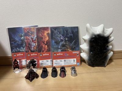 Godzilla Ichibankuji Head Magnet Acrylic Stand Dorsal Fin Plate Canbus Sticker U-image