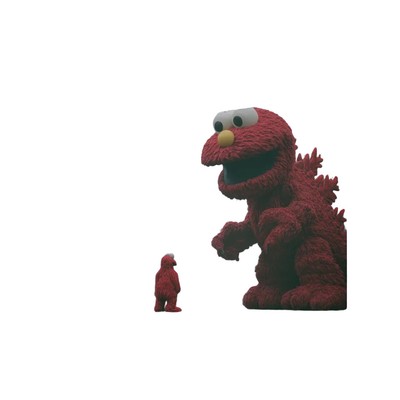 Elmo Shin Godzilla Vinyl Car Decal Sticker – Waterproof & UV-Resistant-image