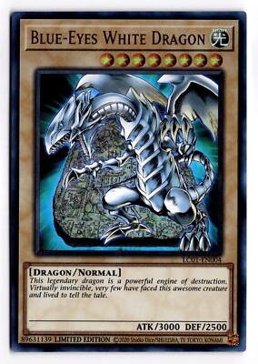 Blue-Eyes White Dragon LC01-EN004 Yu-Gi-Oh Legendary Collection NM-image
