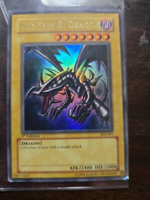 Yu-Gi-Oh cards Red Eyes B. Dragon-image