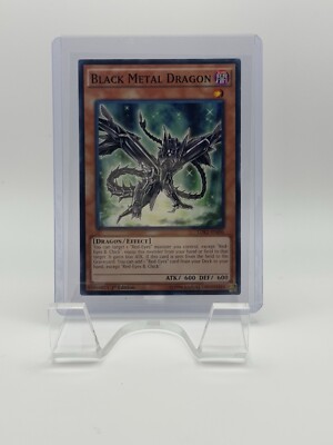 Black Metal Dragon - LDK2-ENJ06 - 1st Edition - NM Condition-image