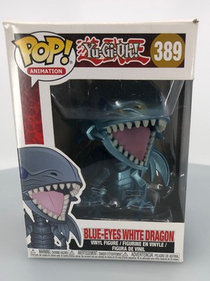 Funko POP! Animation Anime Yu-Gi-Oh! Blue Eyes White Dragon #389 DAMAGED BOX-image