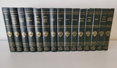 Harvard Classics 1969 Deluxe Edition Set Of 15 Books Bonded Leather-image