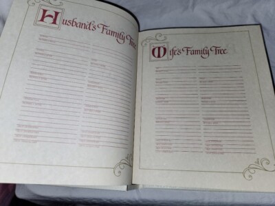 New Heirloom Family Ancestry Record Holy Bible KJV 9x12” Box White-image