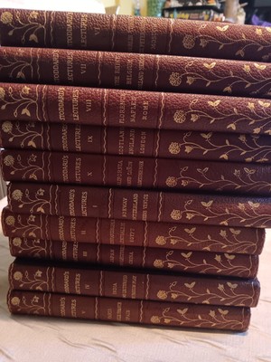 John L Stoddard's Lectures Complete Ten Volume Set with Four Supplements Antique-image