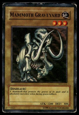 The Legend of Blue Eyes White Dragon #LOB-009 Mammoth Graveyard-image